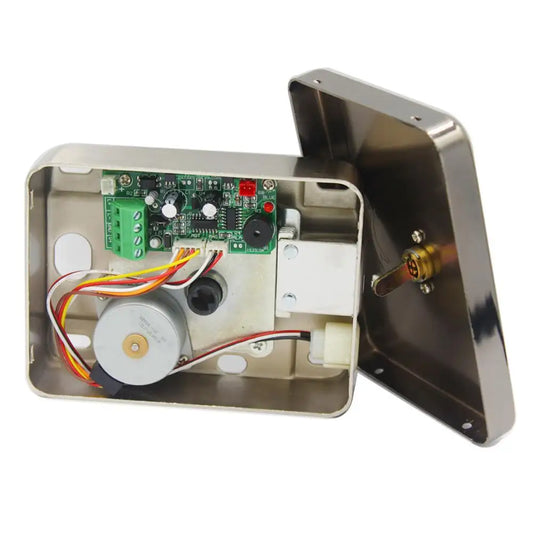 Electrically Controlled Unit Door Lock, Anti-theft, Electric Rim Lock for Household, Rental House, DC 12V