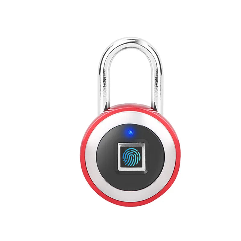 Smart Fingerprint Padlock Thumbprint Door Lock Security Anti-Theft Lock Suitable For Wardrobe Cabinet Travel Box