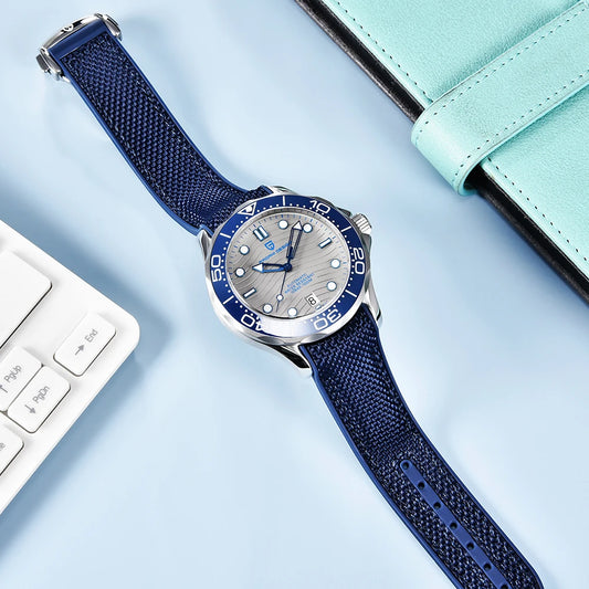 PAGANI DESIGN Men's Watches 2025 New Ceramic Bezel Luxury Automatic Watch For Men Mechanical Wristwatches Sapphire Mirror Clocks