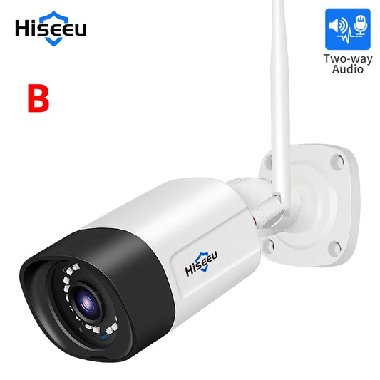Hiseeu 1536P Wireless IP Camera 3.6mm Lens Waterproof Security WiFi Camera for Hiseeu Wireless CCTV System Kits IP Pro APP View