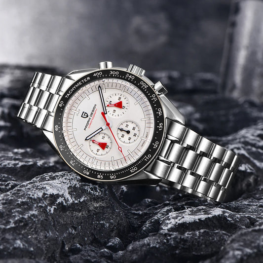 PAGANI DESIGN Sport Panda Mens Watches Quartz Chronograph Luxury Automatic Business Stainless Steel Waterproof Reloj Hombre 2023