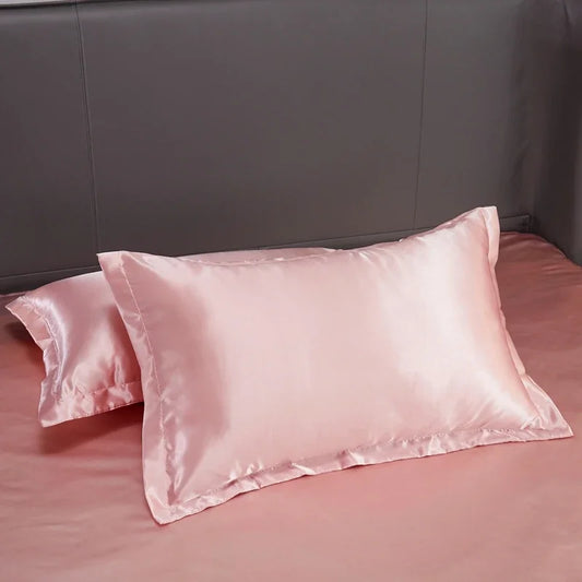 Luxury Rayon Bedding Set Solid Color Luxury Bedding Kit Satin Duvet Cover Set Bed Set pour lit Double,Queen,King,2pcs/3pcs/4pcs