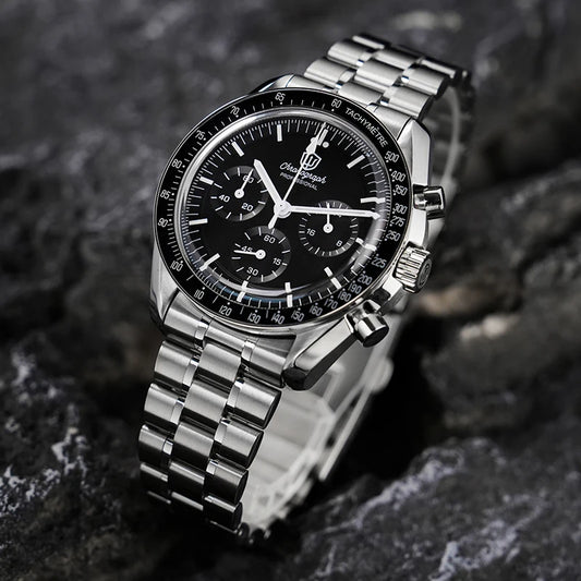 Watchdives WD1863 Men Watch 10Bar Waterproof Sapphire Crystal 39mm Quartz Watch VK63 Movement Vintage Watch with Gift Box