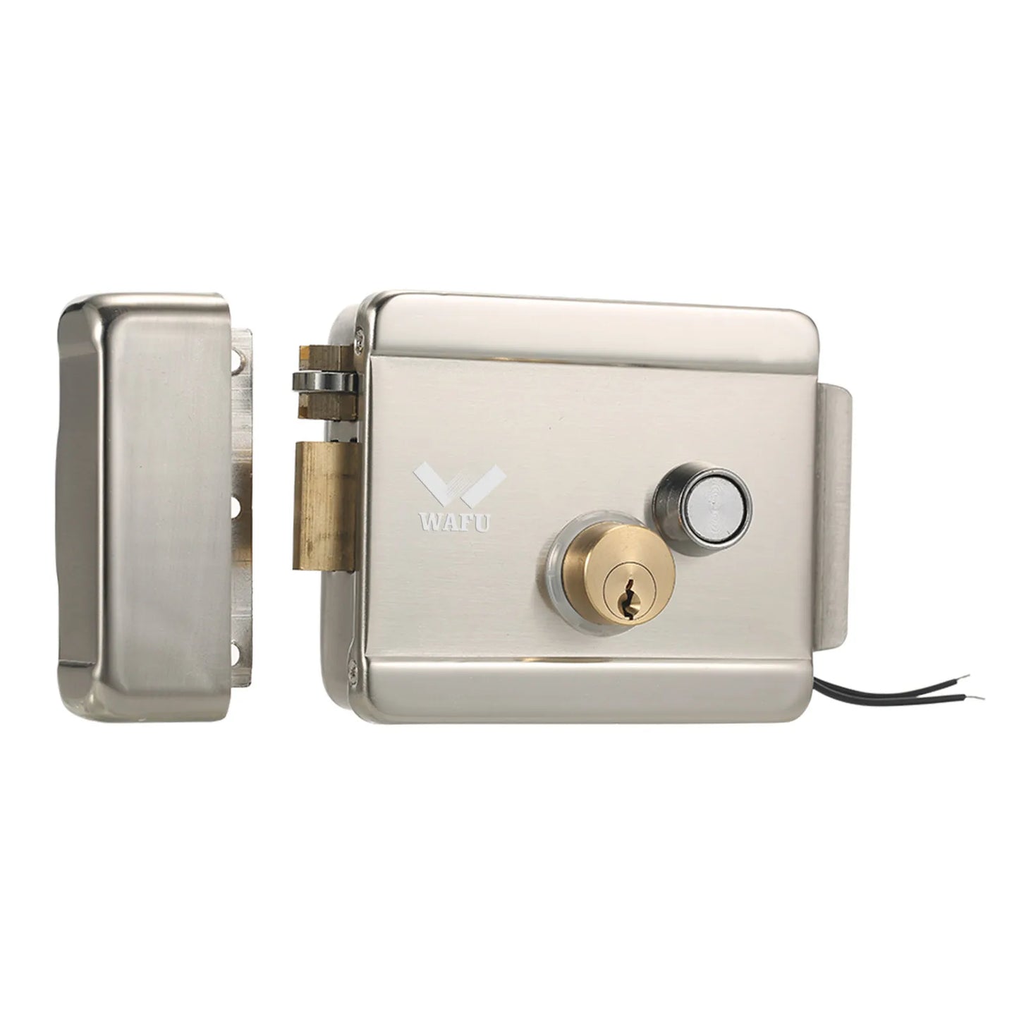 Secure Electric Metallic Lock WAFU Smart Electric Gate Door Lock Electronic Door Lock Door Access Control Tool for Home Office