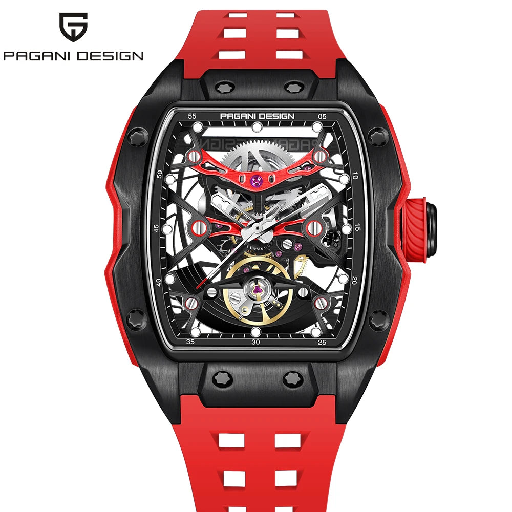 2024 Pagani Design new men's watch 50 meter waterproof stainless steel case luminous dial fashionable men's mechanical watch