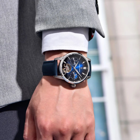 PAGANI DESIGN Top Luxury Men Clock Luminous Hollow Tourbillon Automatic Wristwatch Mechanical Stainless Steel Men's Watch Reloj