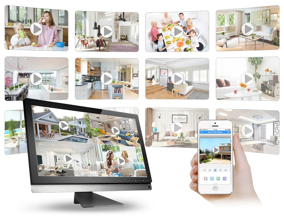 H.265+ Mini CCTV NVR 16CH Full HD 8MP 4K/5M/4M/3M/1080P Video Recorder Motion Detect P2P For IP Camera Security System