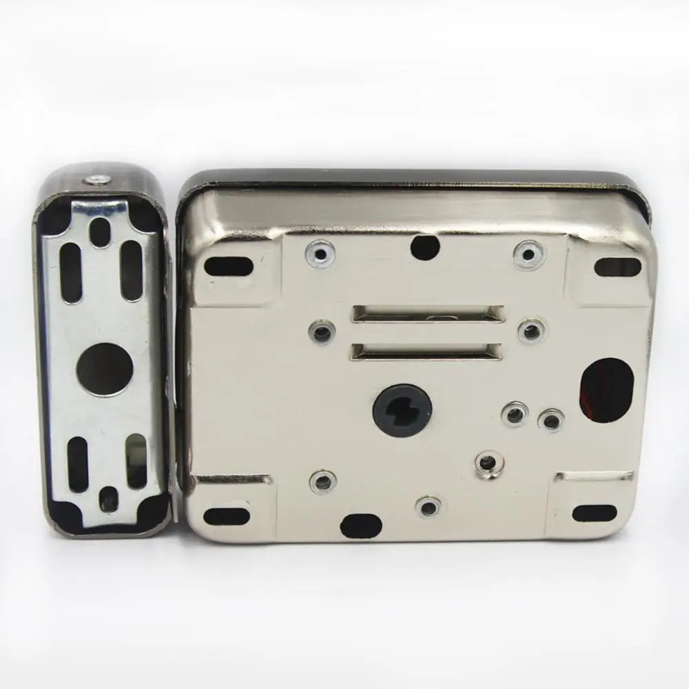 Electrically Controlled Unit Door Lock, Anti-theft, Electric Rim Lock for Household, Rental House, DC 12V