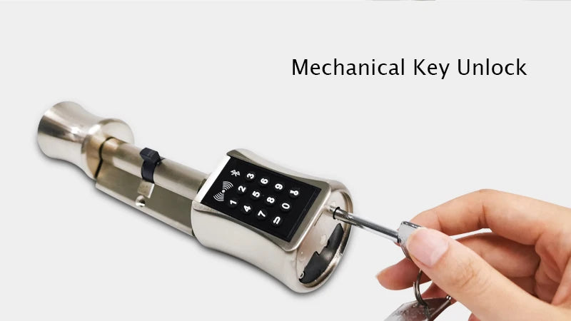 Smart Lock DIY keyless double replacement cylinder lock TT lock app WiFi euro cylinder smart locks