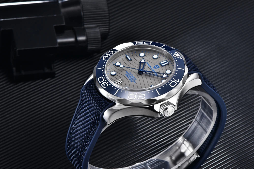 2025 New PAGANI DESIGN 007 Men's Watches Luxury Automatic Watch For Man NH35 Mechanical Wristwatches AR Sapphire Luminous Clock