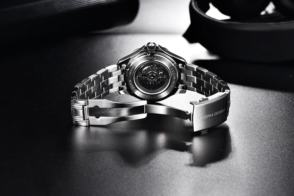 2025 New PAGANI DESIGN 007 Men's Watches Luxury Automatic Watch For Man NH35 Mechanical Wristwatches AR Sapphire Luminous Clock