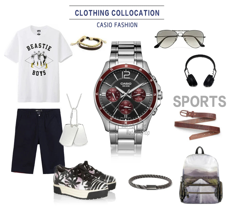 Casio watch wrist watch men top brand luxury set quartz watche 50m Waterproof men watch Sport military Watch relogio masculino