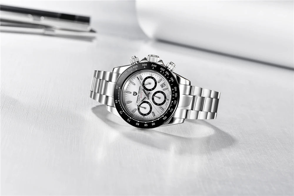 PAGANI DESIGN 2025 New Sport Chronograph Top Brand Luxury Quartz Watch For Men Sapphire crystal  Automatic Date Wrist watch Men