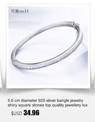 Real 925 Jewelry For Women/Men Pave 3 mm Montana Blue Sapphire Cubic zircon Hip Hop Rock Pure Silver 15-21 cm Tennis Bracelet