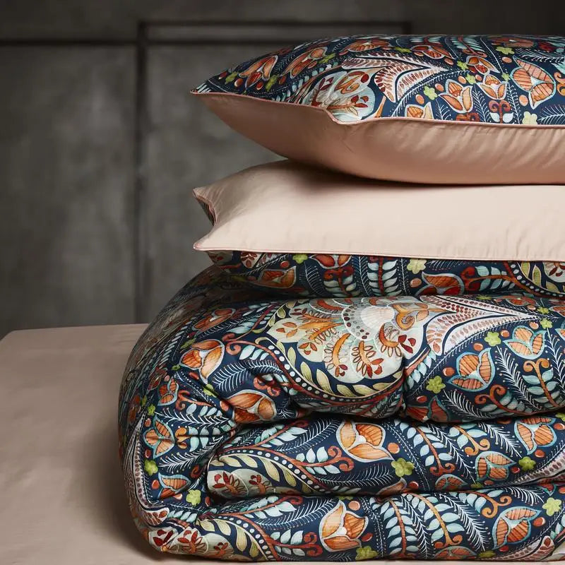 HD printed Birds Branch printed Premium Egyptian cotton Silky Soft Duvet Cover Family size US King Queen Size Bedding Set 4/6Pcs