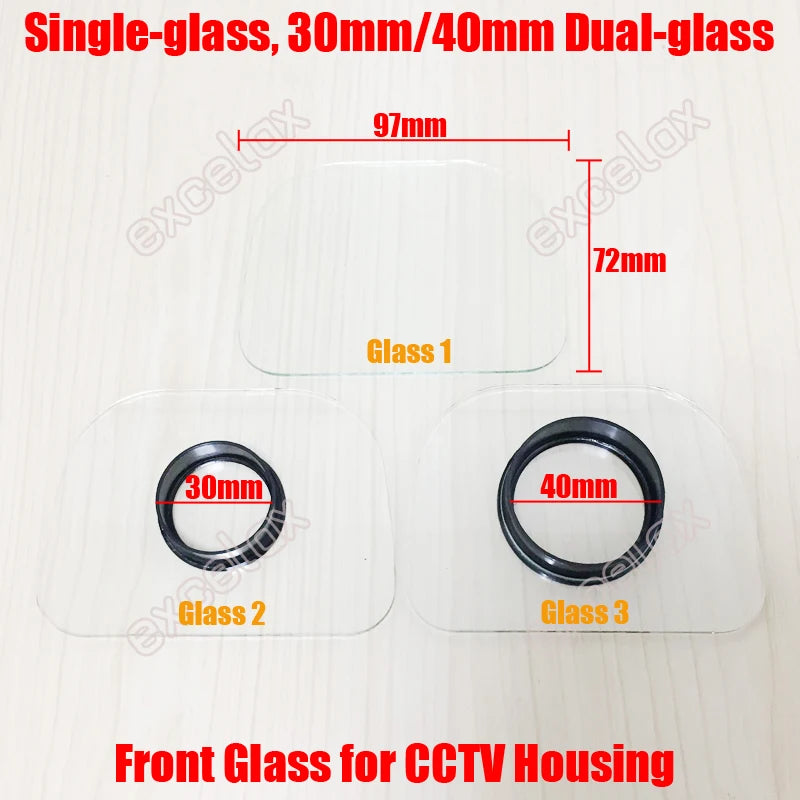 6 Inch IP66 Outdoor Waterproof CCTV Camera Housing 242x140x102mm Aluminum Alloy Box Zoom Bullet Security Camera Enclosure Case