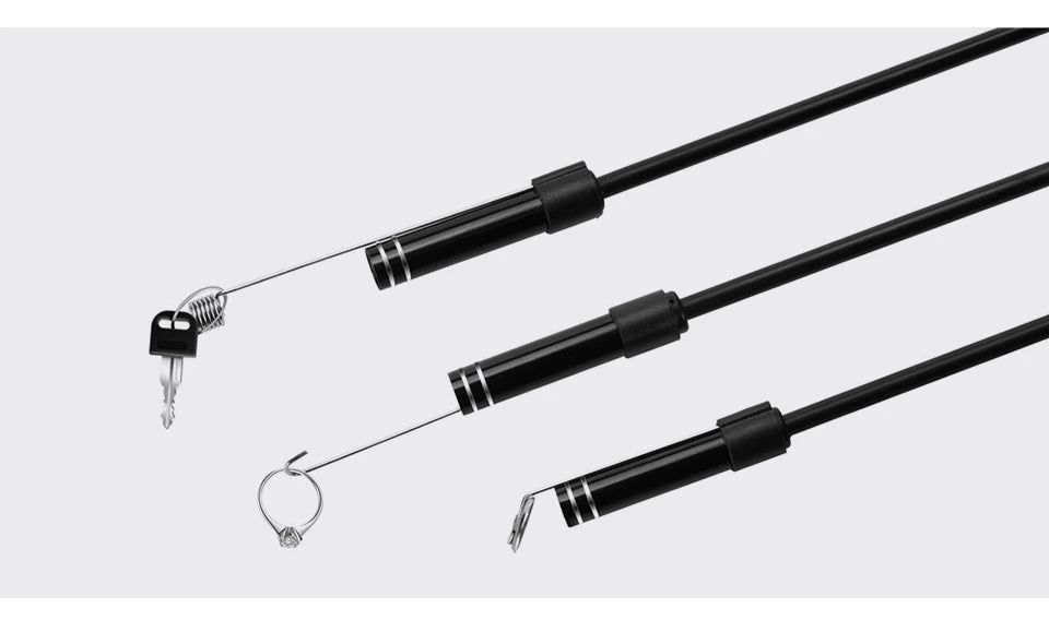 KERUI 1200P/720P WLAN Endoskop Wasserdichte Inspektions-Schlangenkamera USB Boreskop für Autos für iPhone & Android Smartphone