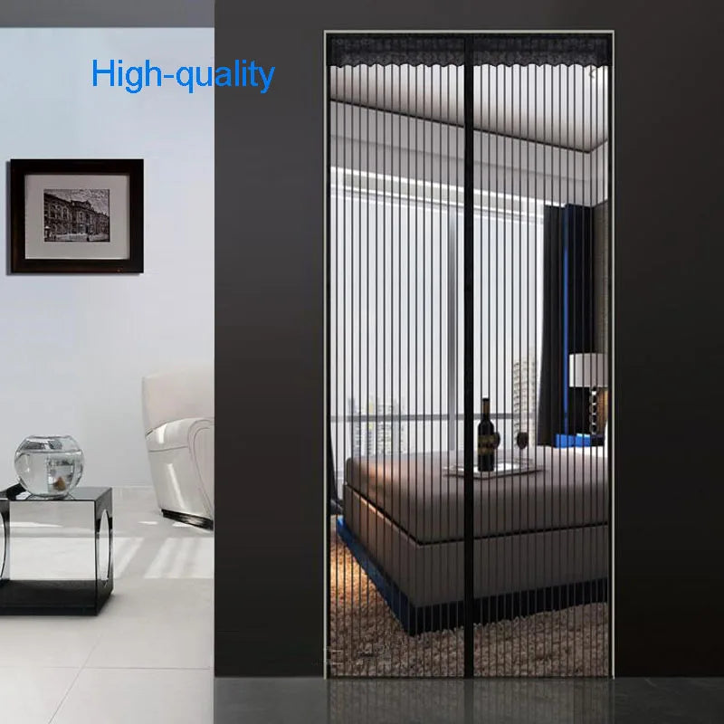 Hands-free Magnetic Mosquito net door screen mesh Automatic Closing Anti Mosquito Insect Fly Bug door curtain net Custom Size