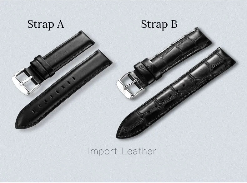 MIYOTA Movement Mechanical Watches Top Brand CARNIVAL Fashion Automatic Watch Men Calendar Week Waterproof Leather Band Sapphire