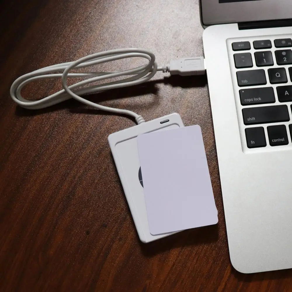 NFC ACR122U RFID smart card Reader Writer Copier Duplicator writable clone software USB S50 13.56mhz ISO 14443+5pcs UID Tag