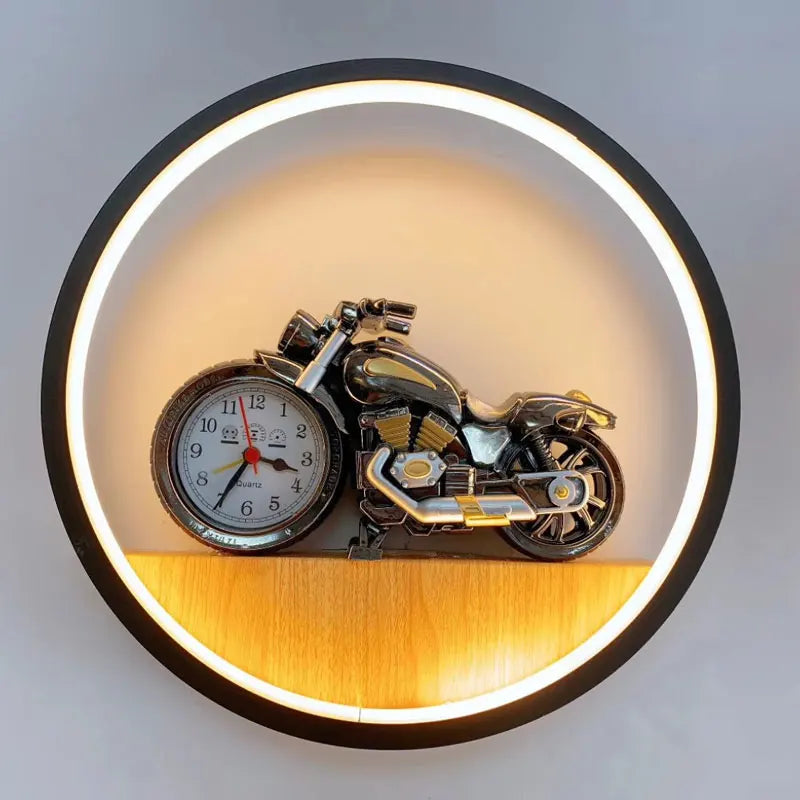 Modern minimalist LED cartoon wall lamp bedroom bedside lamp living room background wall aisle decorative lamp creative children
