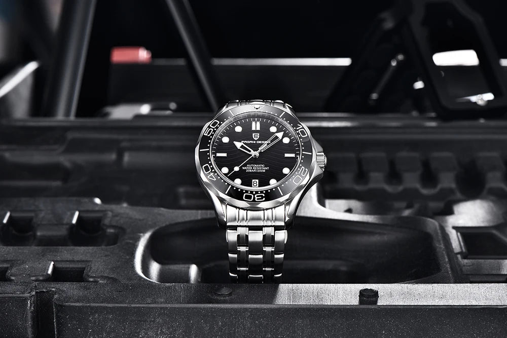 2025 New PAGANI DESIGN 007 Men's Watches Luxury Automatic Watch For Man NH35 Mechanical Wristwatches AR Sapphire Luminous Clock