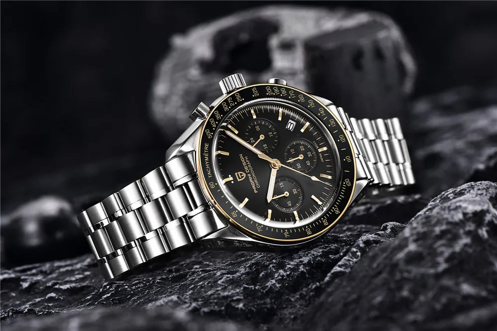 PAGANI DESIGN Men's Watches Top brand Luxury Men Quartz Wrist Watch Automatic Date Speed Great Master Chronograph Reloj Hombre