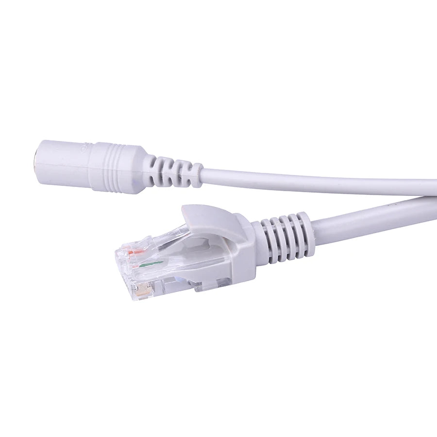 CCTV RJ45 Cable Ethernet Surveillance Camera DC Power Cat5 Internet Network LAN Cord POE  IP Camera Wifi Connection