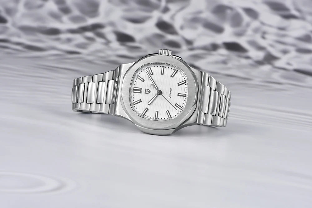 2025latest Pagani design rose gold top luxury automatic men's watch fashion AR Sapphire crystal mechanical watch men's gift10BAR