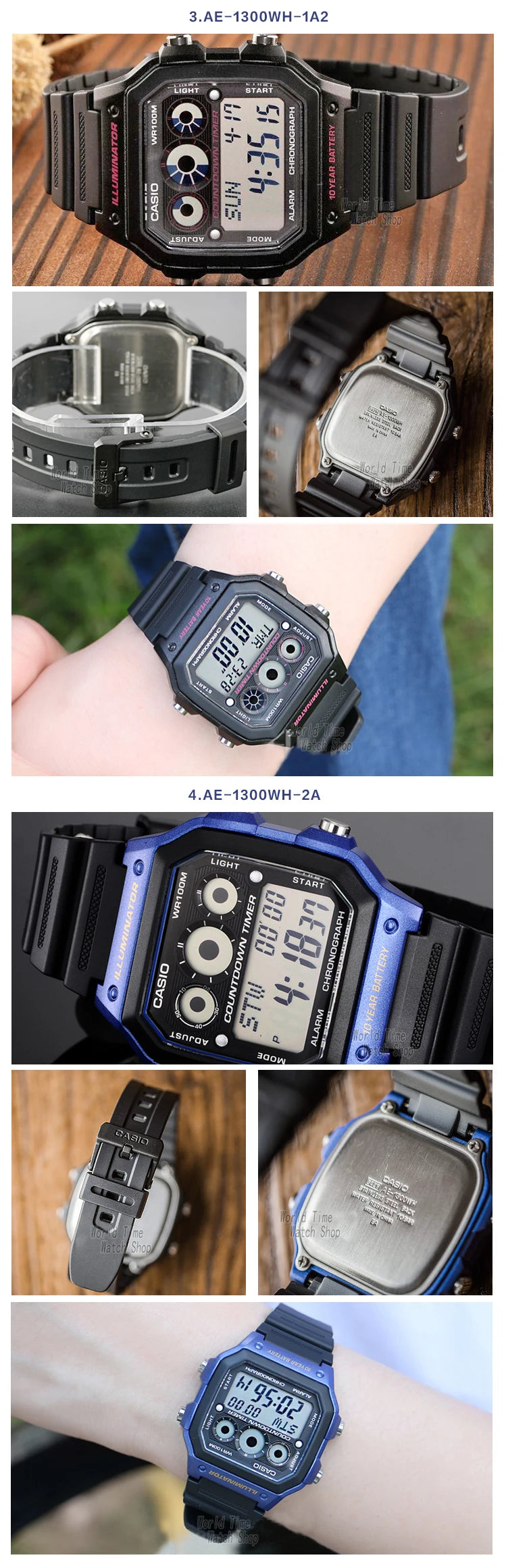 Casio watch Explosion watch men set luxury LED military digital watch sport quartz men watch relogio masculino AE-1200