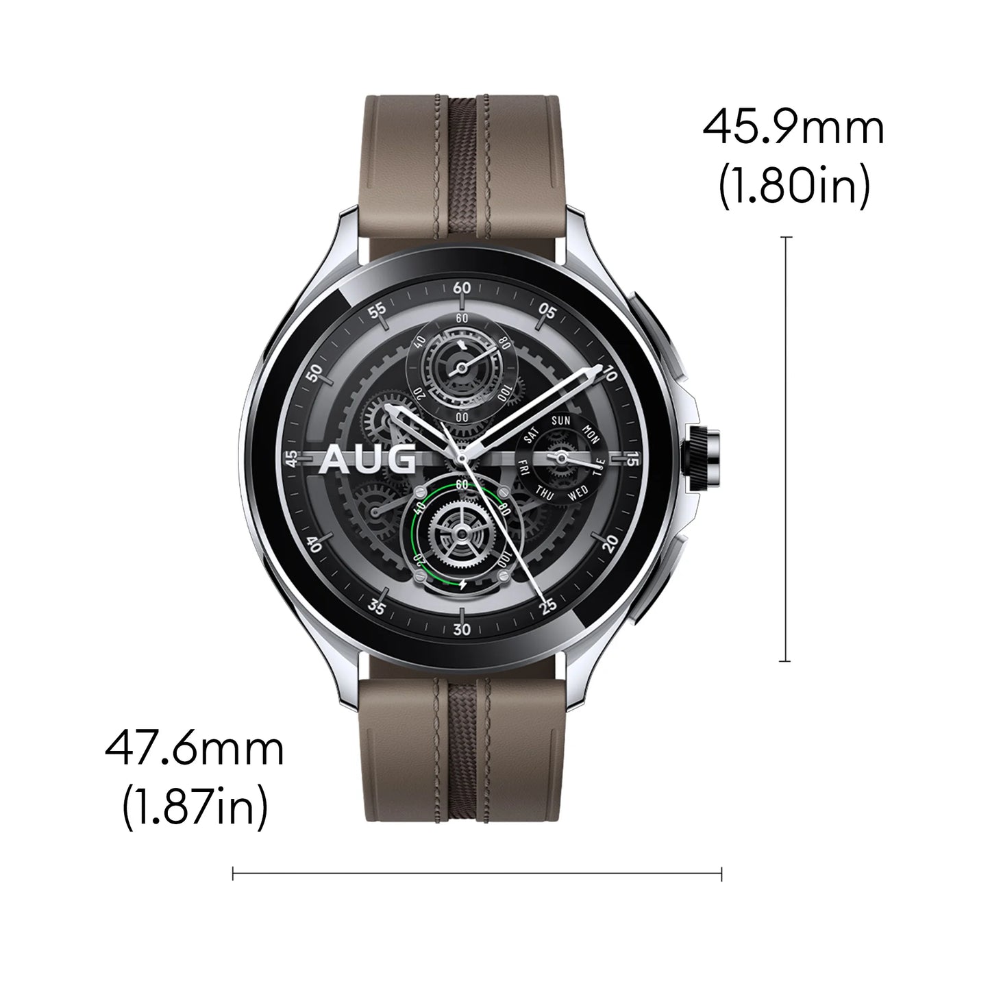 Xiaomi Watch 2 Pro 2GB 32GB 1.43" AMOLED Display 326 PPI 150+ Sports Modes Qualcomm Snapdragon W5+ Gen 1 Magnetic Charge 54.5g