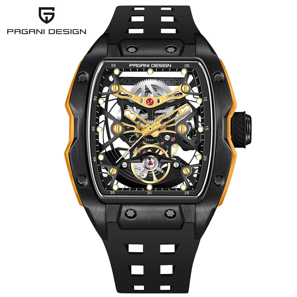 2024 Pagani Design new men's watch 50 meter waterproof stainless steel case luminous dial fashionable men's mechanical watch