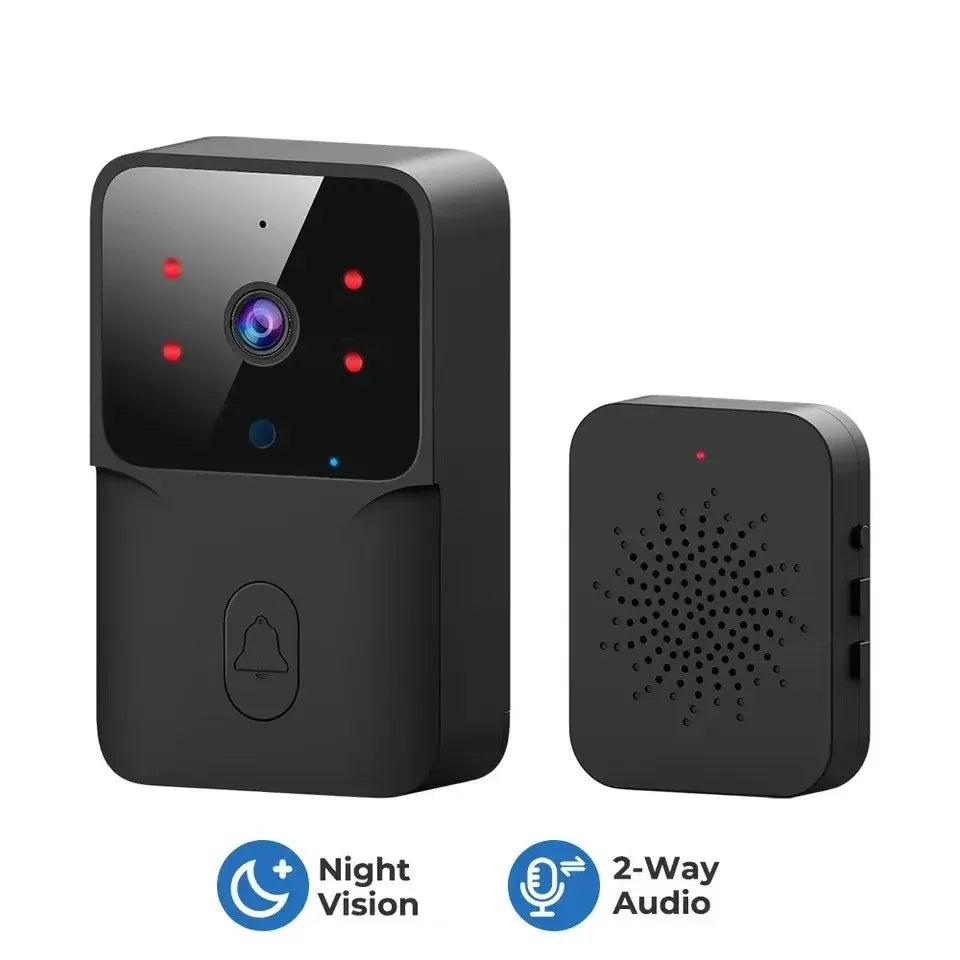 Doorbell With Camera Wireless Bundle Video Doorbell WIFI HD Outdoor Phone Door Bell Camera Security Video Intercom IR
