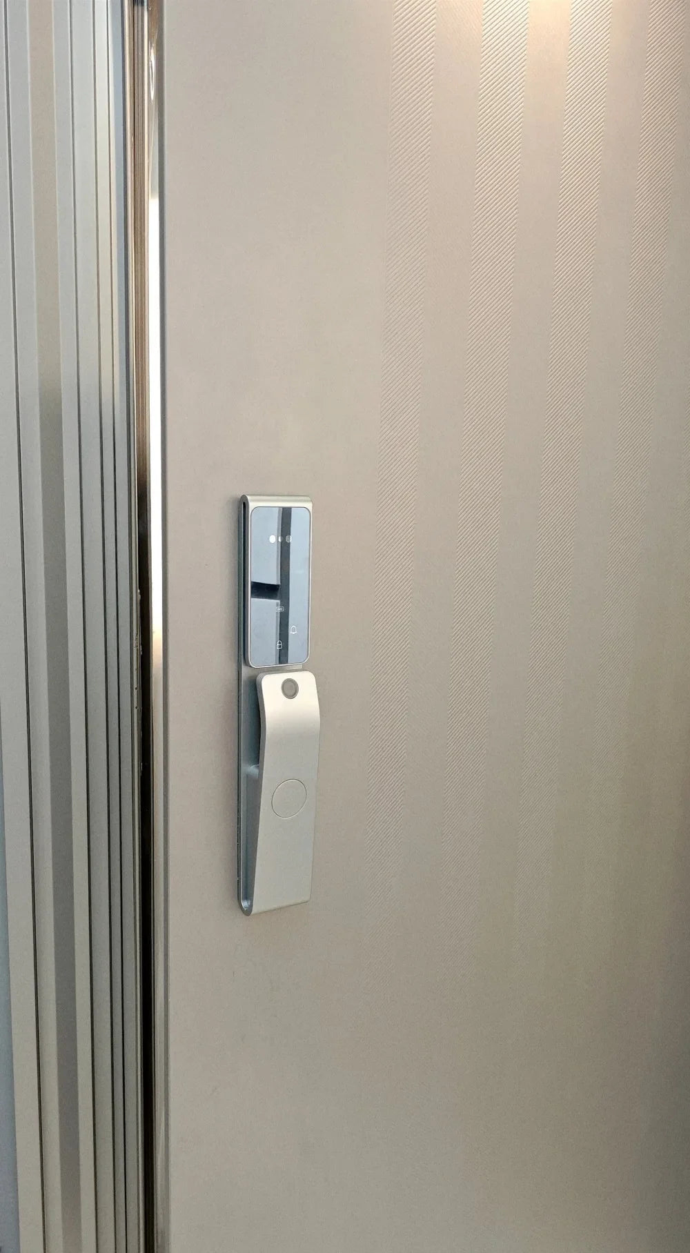 Smart Home Door WiFi NFC Digital Lock with 3D Face Recognition & Palm Vein, Works with Tuya