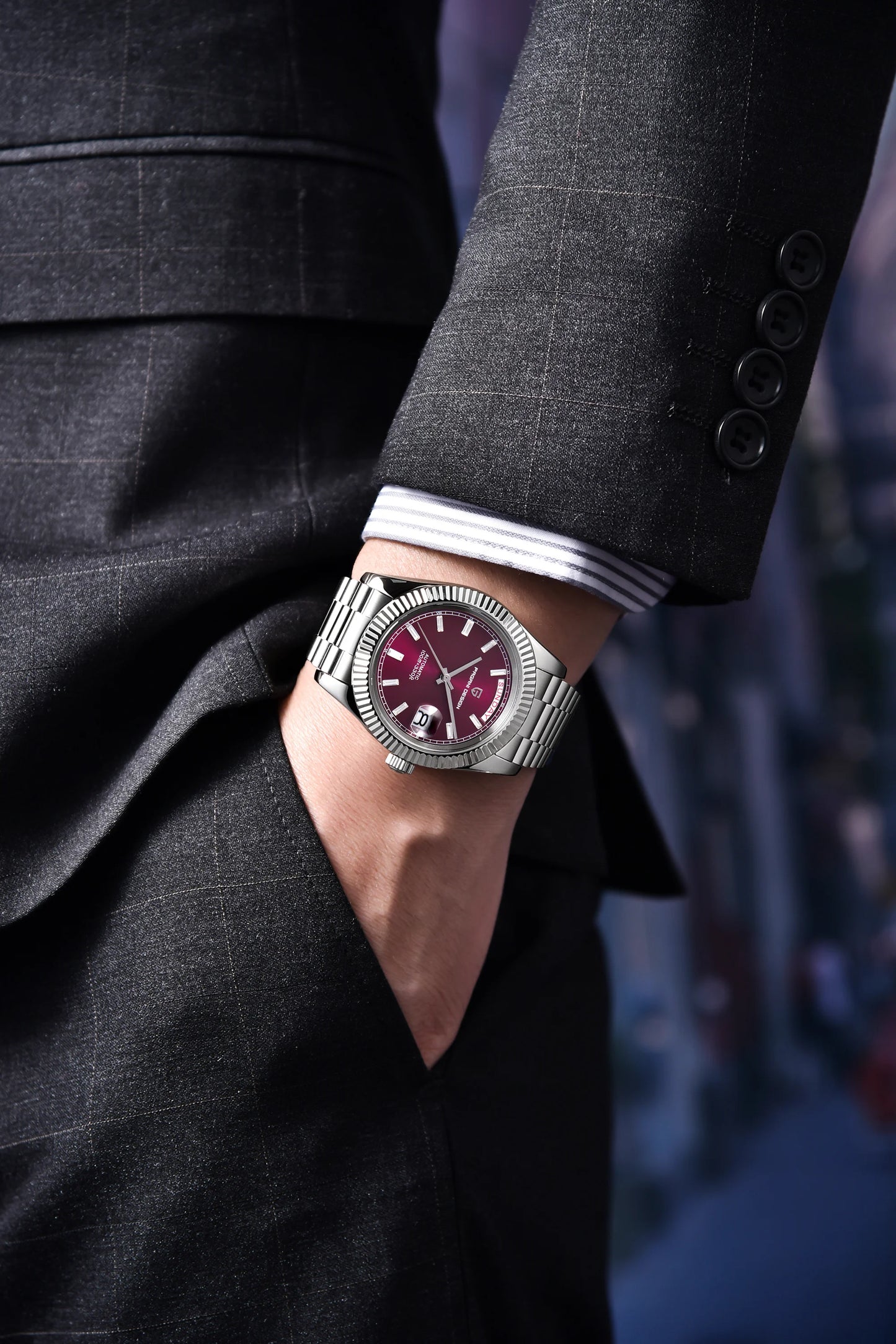 2025 New PAGANI DESIGN DD40 Men's Watches Brand Automatic Mechanical Watch For Men AR Sapphire Glass Waterproof Wrist watch Men