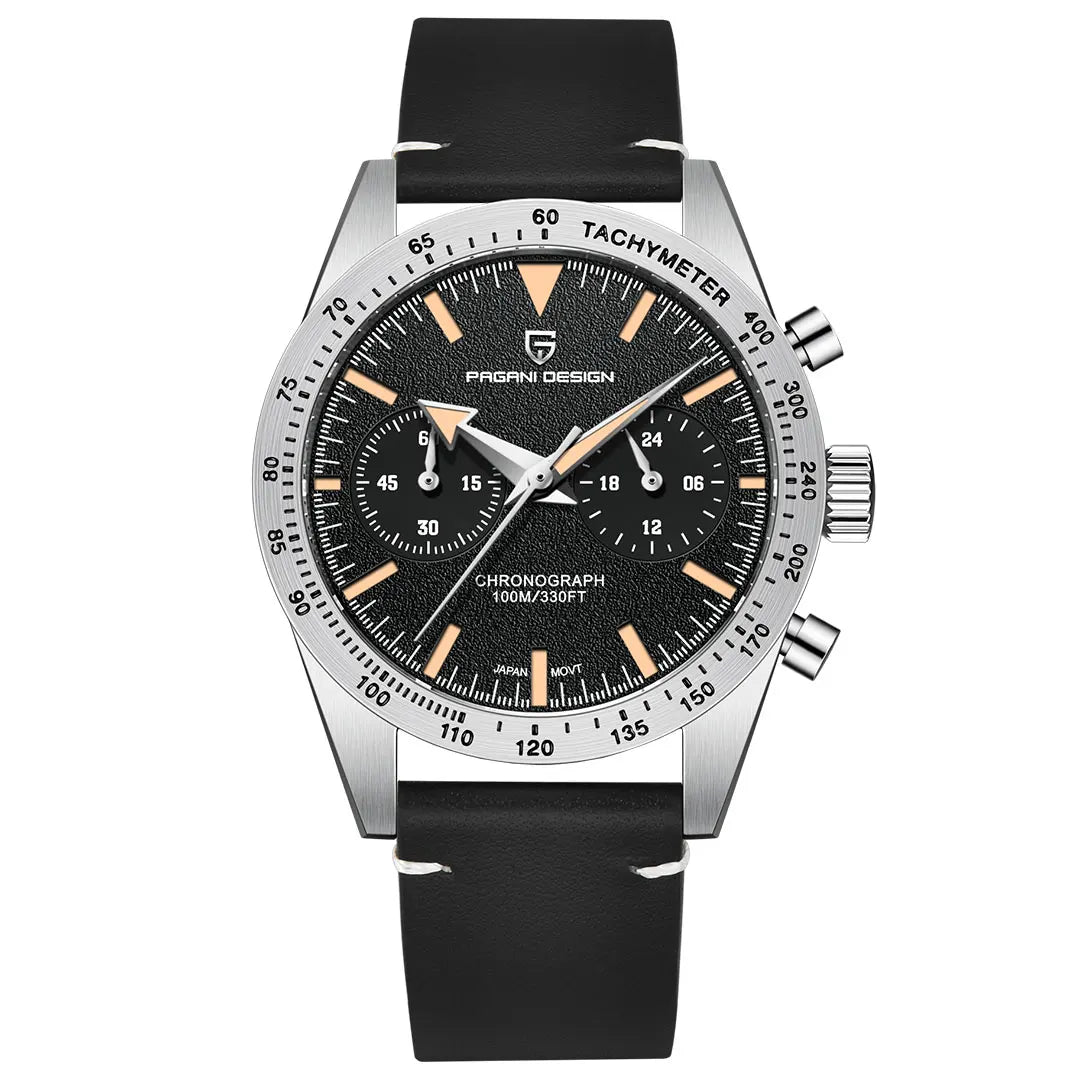 PAGANI DESIGN New Fashion Moon Men's Watches Luxury Quartz Watch For Men Sport VK64 AR Sapphire glass 2026 Retro Chronograph