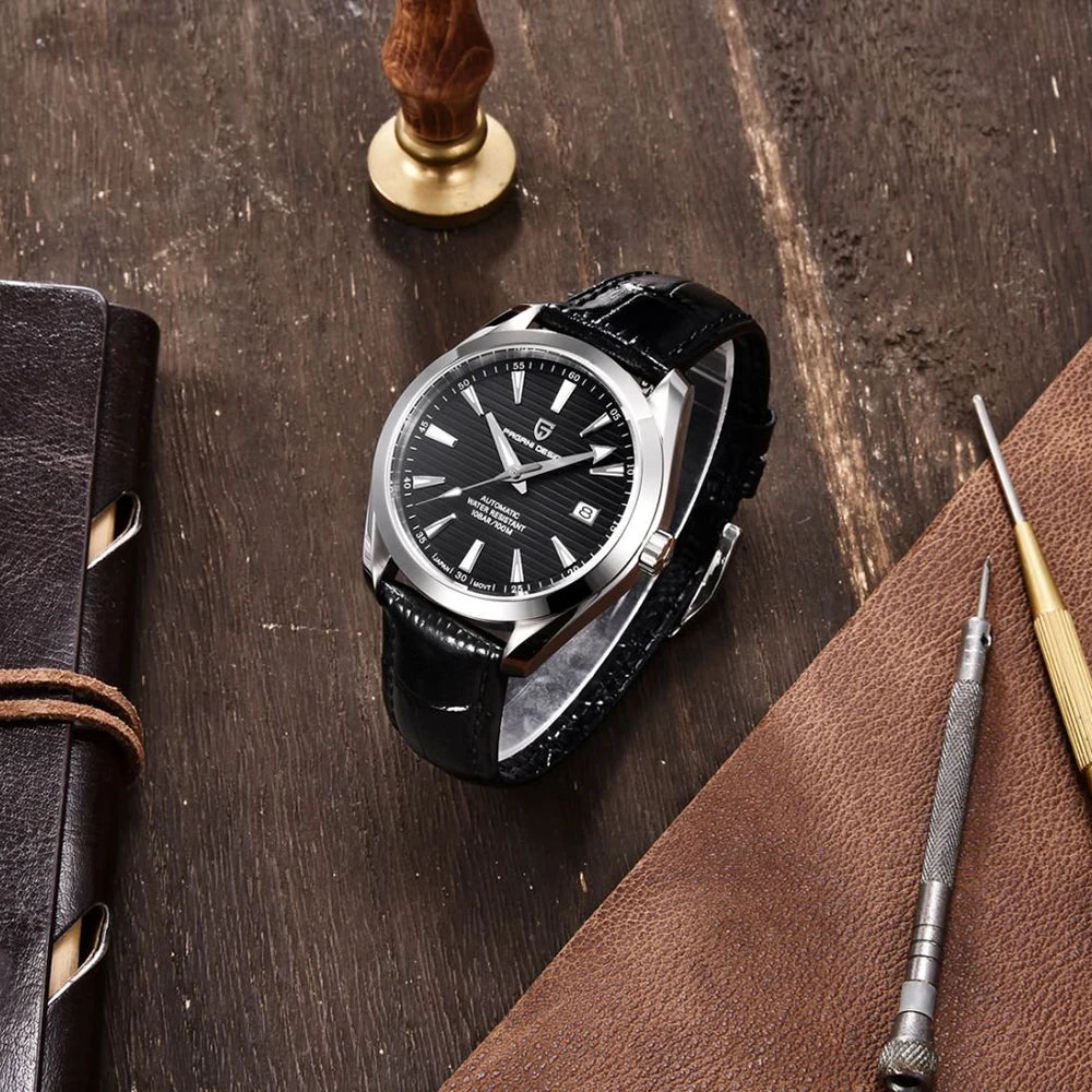 PAGANI DESIGN 2025 40MM Men's Watches Luxury Automatic Watch For Men Mechanical Watch Stainless Steel luminous business Watches