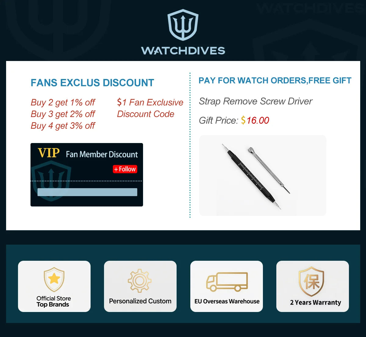 Watchdives WD1863 Quartz Watch VK63 Chronograph Movement Bubble Sapphire Crystal 10Bar Waterproof Luminous 39mm Vintage Watches