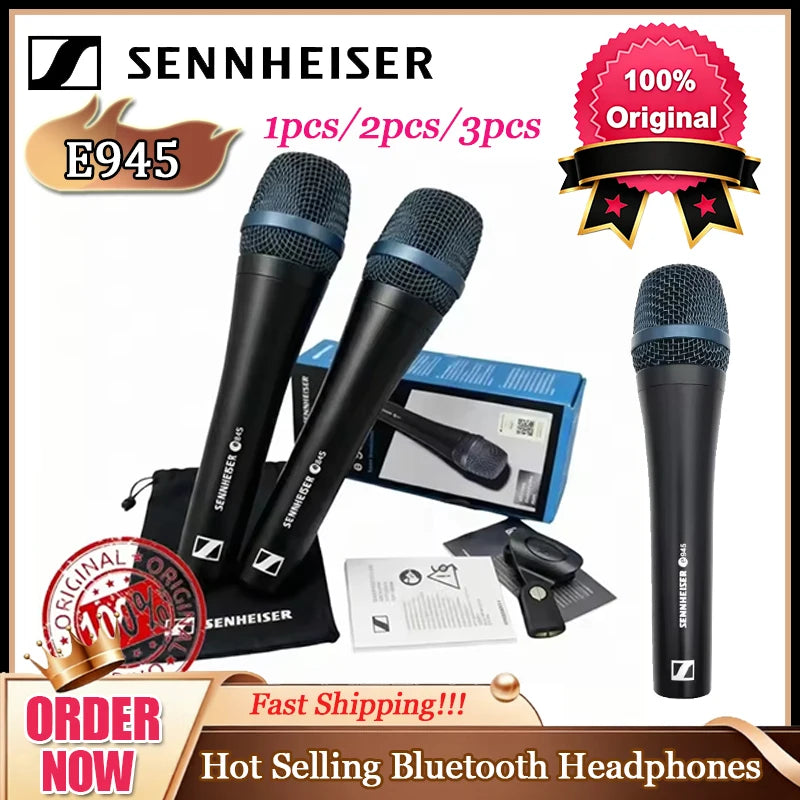 Sennheiser Wireless Bluetooth Headphones HD206 IE900 Sport Headphones HD400S Resolution HIFI Noise Reduce Original Microphone