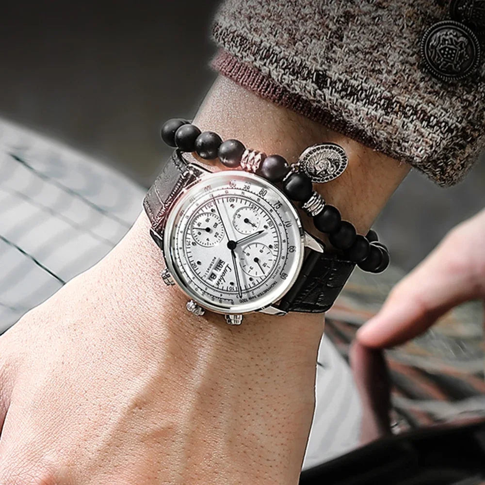 Luxury Men Watch Automatic Mechanical Watches Self Winding Business Stainless Steel Luminous Wristwatch Relojes Para Hombre 2020