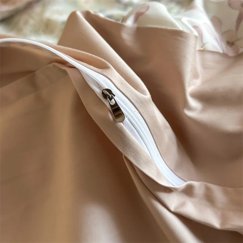 Svetanya Print Egyptian Cotton Bedding Sets Ru Queen King Size Bed Linens Pillowcase Sheet Duvet Cover Set