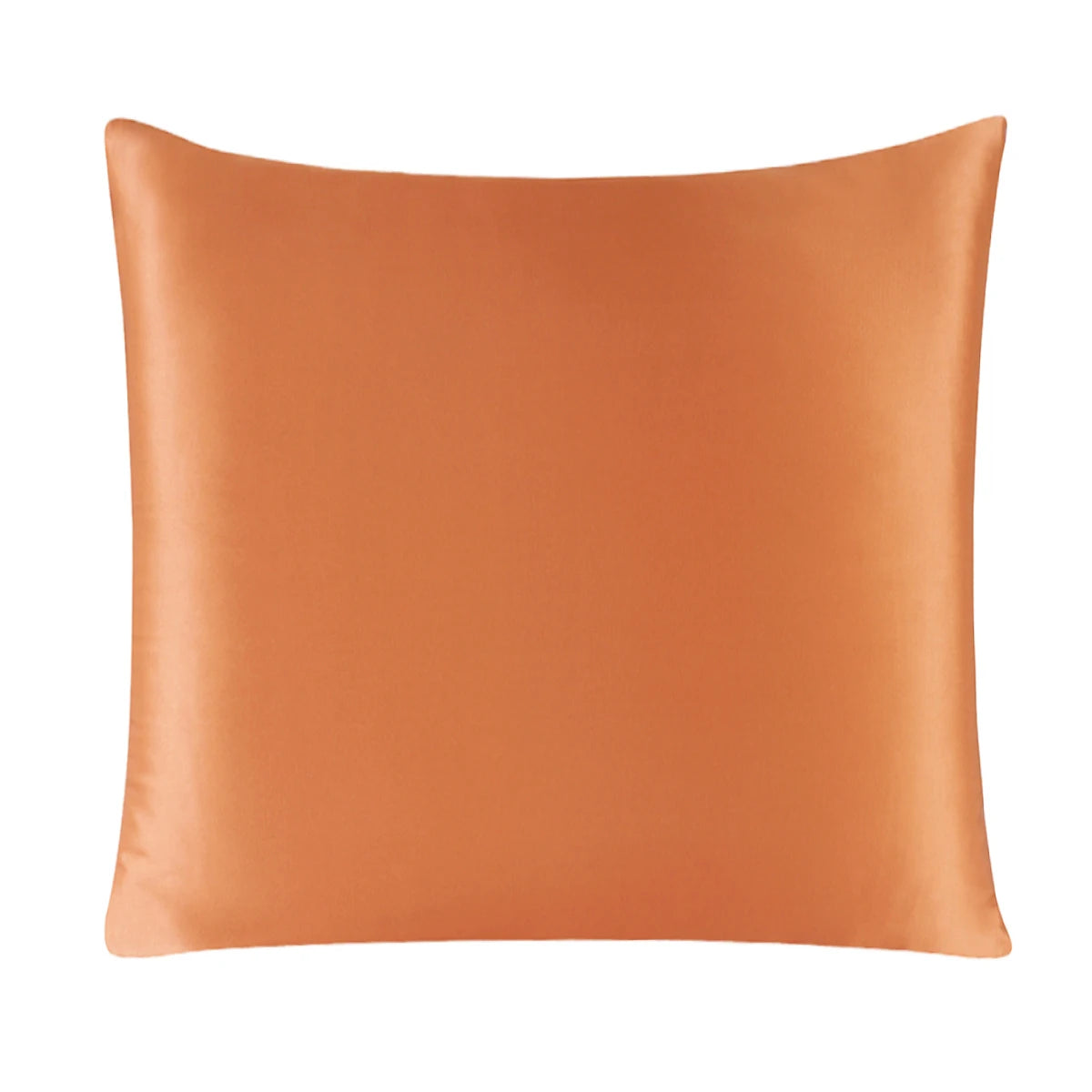 100% Pure Silk Pillowcase With Zipper Cushion Pillow Cover Solid Multicolor Many Sizes 40x40cm 80x80cm