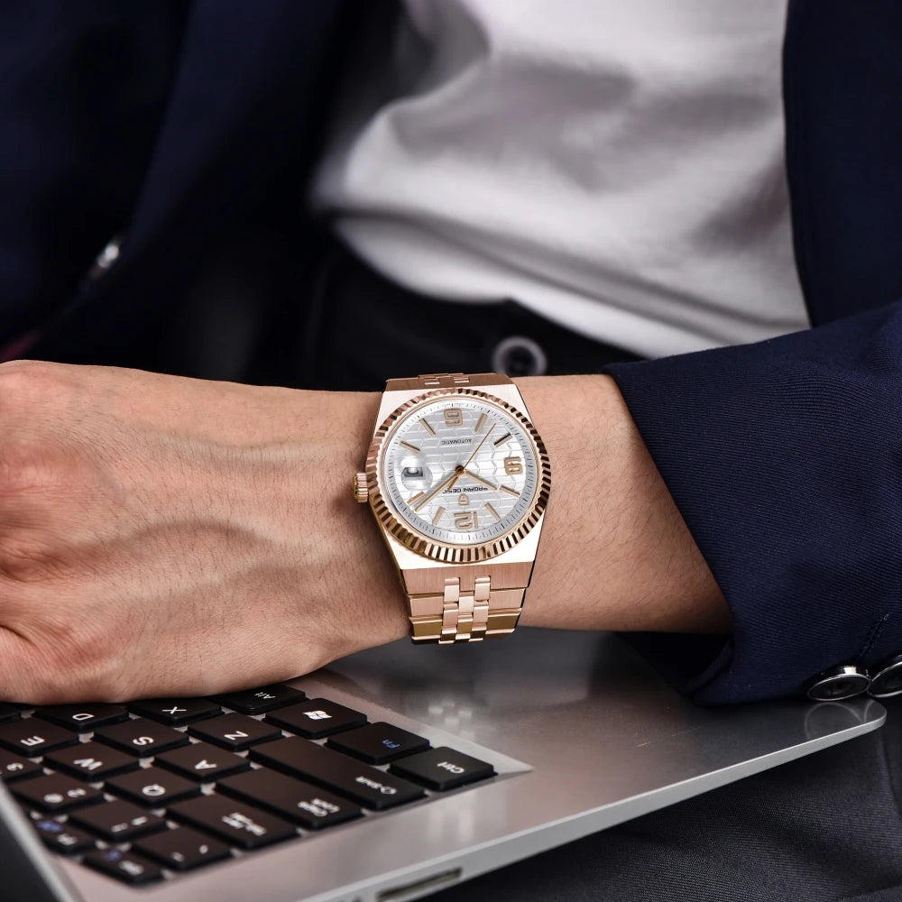 PAGANI DESIGN 2025 Men Mechanical Watches Men Luxury Automatic Watch For Man AR Sapphire Mirror Waterproof Luminous With Box