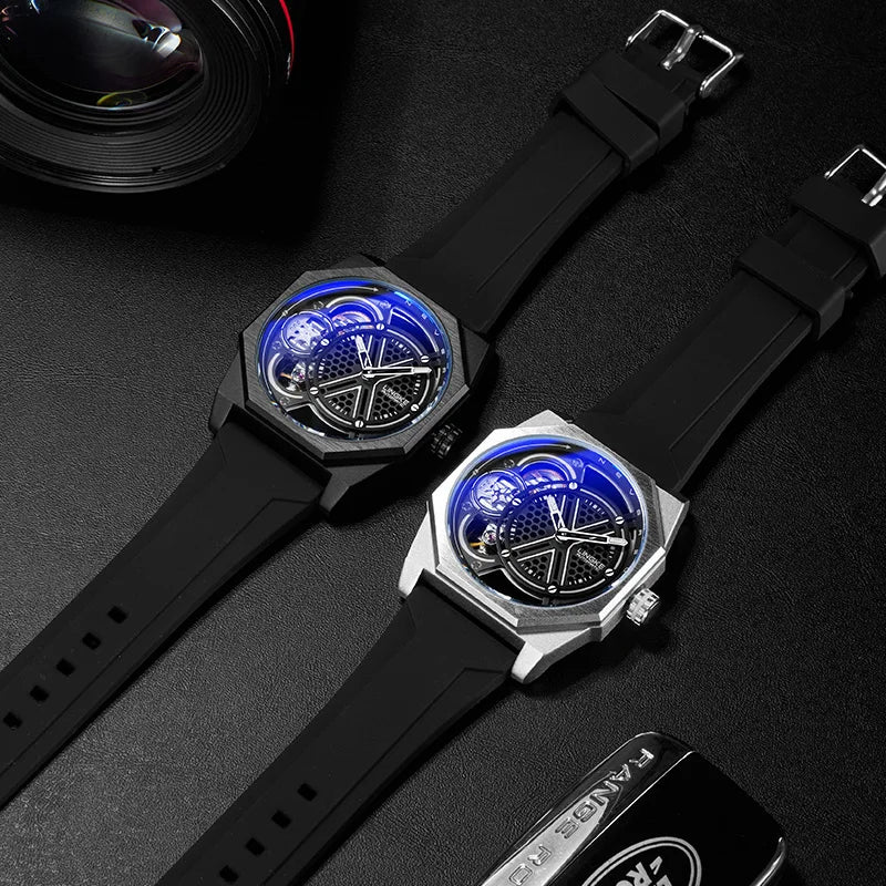 Pagani Designs Watches For Men Multifunctiona Chronograph Wristwatch Waterproof Luminous Mens Automatic Watch Reloj Montre Homme