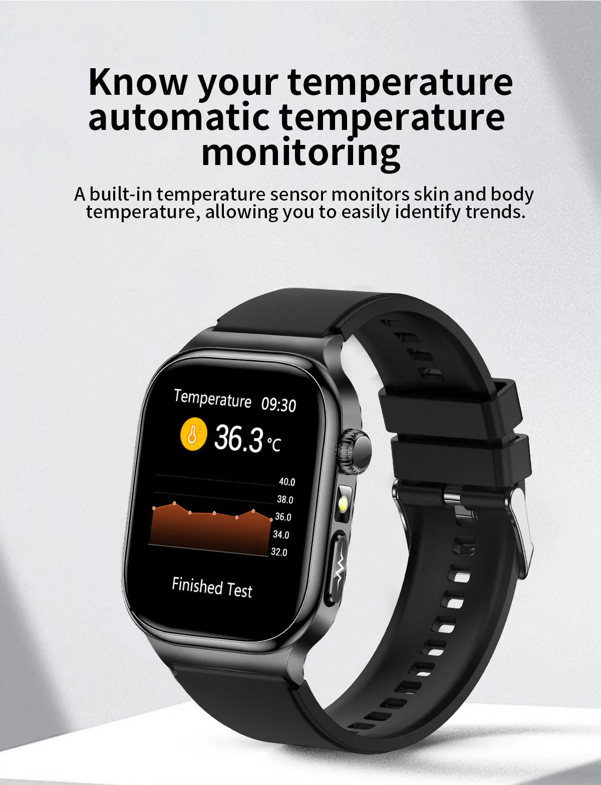 2025 New AI Human Health diagnosis ECG+HRV Smart Watch Blood Pressure Uric acid Blood lipid Bluetooth Call Smartwatch Men Women