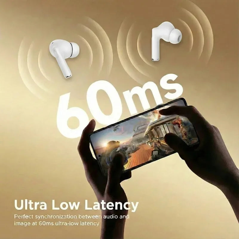 A2Pro Active Noise Cancelling Wireless Headphones with Immersive Sound Ultra-Low Latency Effortless Wireless Charging Earphones