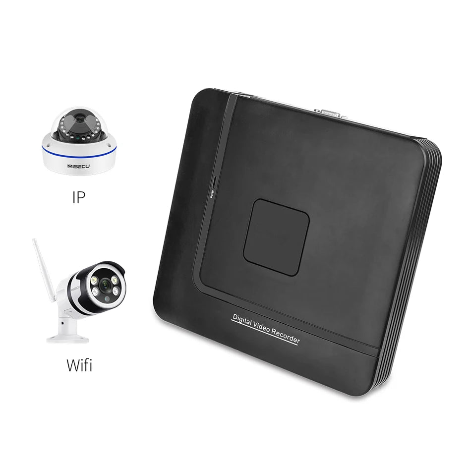 H.265+ Mini CCTV NVR 16CH Full HD 8MP 4K/5M/4M/3M/1080P Video Recorder Motion Detect P2P For IP Camera Security System