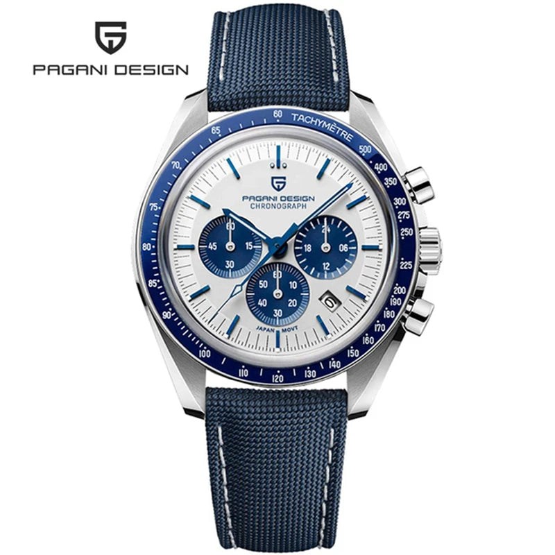 PAGANI DESIGN Sport Panda Mens Watches Quartz Chronograph Luxury Automatic Business Stainless Steel Waterproof Reloj Hombre 2023