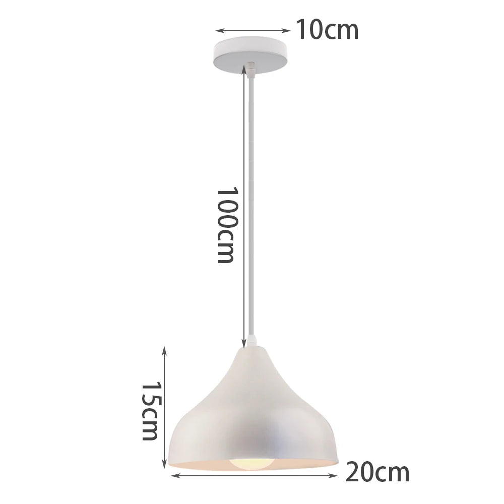Modern Aluminum Pendant Light Nordic Ceiling Lamp for Living Room Hanging Lighting Fixture Restaurant Kitchen Ceiling chandelier