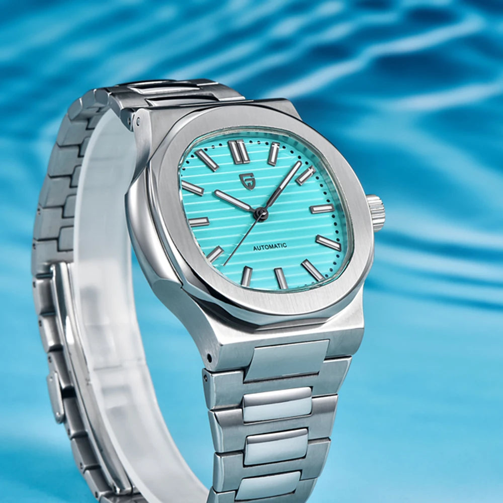 2025latest Pagani design rose gold top luxury automatic men's watch fashion AR Sapphire crystal mechanical watch men's gift10BAR